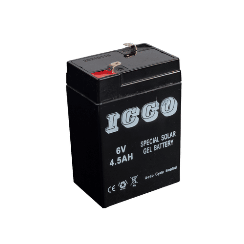 ICCO SEALED 6v 4.4ah LEAD ACID BATTERY