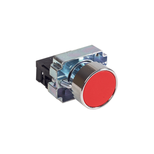 CHINT RED FLUSH PUSH BUTTON