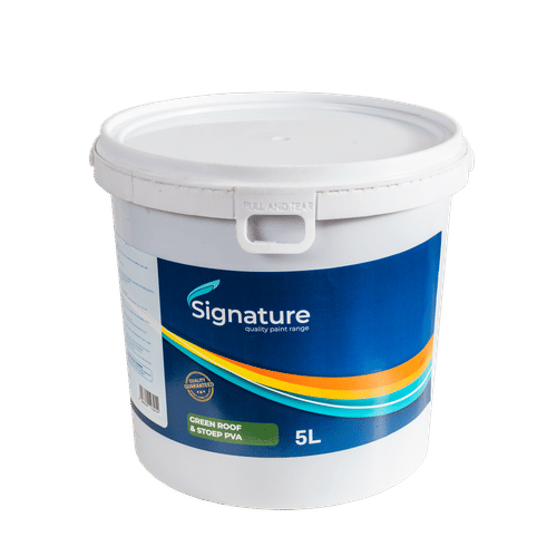 SIGNATURE ROOF & STOEP PVA GREEN 5Lt ROOF PAINT
