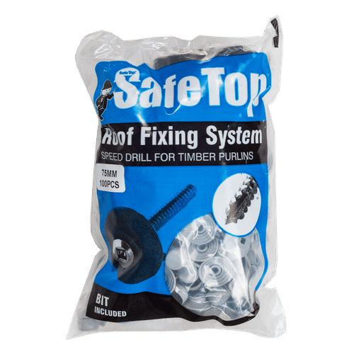SAFETOP 75mm SPEED DRILL ROOFING SCREW