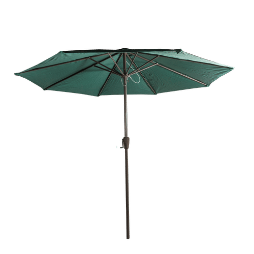 POLYESTER GREEN 270cm OUTDOOR UMBRELLA