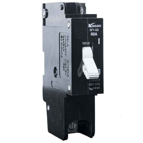 KASAN SINGLE POLE HYMAG 60a MCB