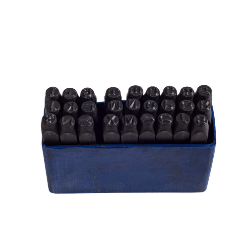 6mm 27 PIECE LETTER PUNCH SET