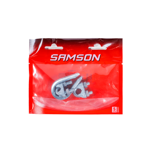 SAMSON M8 WIRE ROPE CLAMPS & THIMBLE 