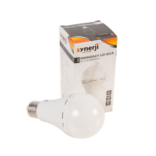 SYNERJI 6500K A70 ES 7w  EMERGENCY BULB