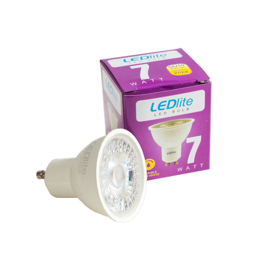 LEDLITE GU10 DIMMABLE WARMWHITE 7w LED LAMP