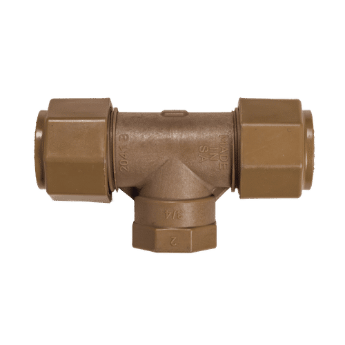 UNITWIST PUSH FIT 22mm x ¾" FEMALE TEE