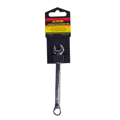 FORGE CRV POLISHED 9mm COMBINATION SPANNER