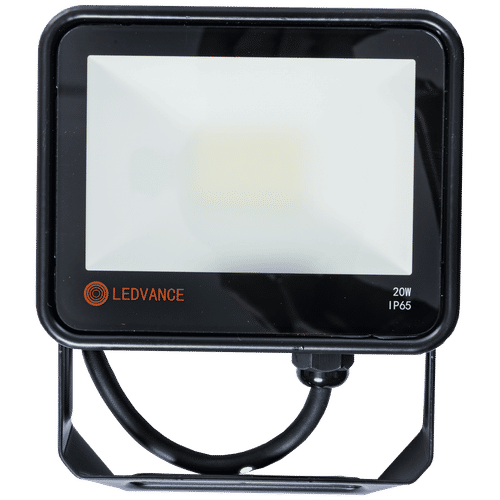 LEDVANCE ECO DAYLIGHT  BLACK 20w LED FLOOD LIGHT