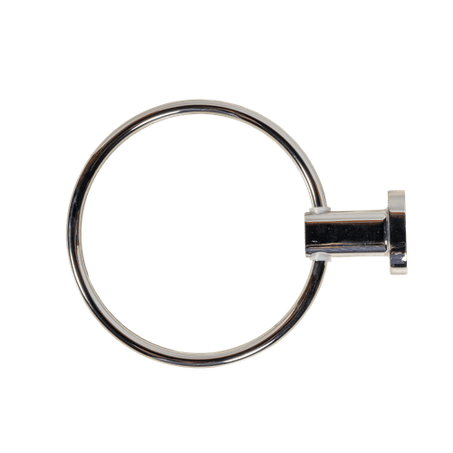 CHROME PLATED TOWEL RING