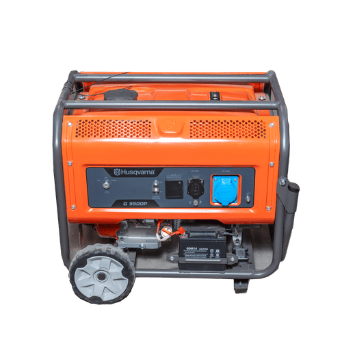 HUSQVARNA SINGLE PHASE OPEN FRAME 5KVA PETROL GENERATOR
