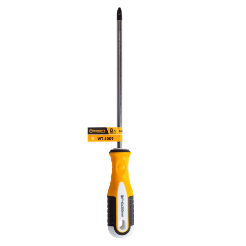 WORKSITE MAGNETIC HEAD 8x200mm PHILLIPS SCREWDRIVER