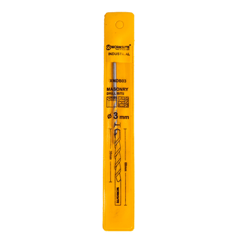 WORKSITE 3x60mm MASONRY DRILL BIT