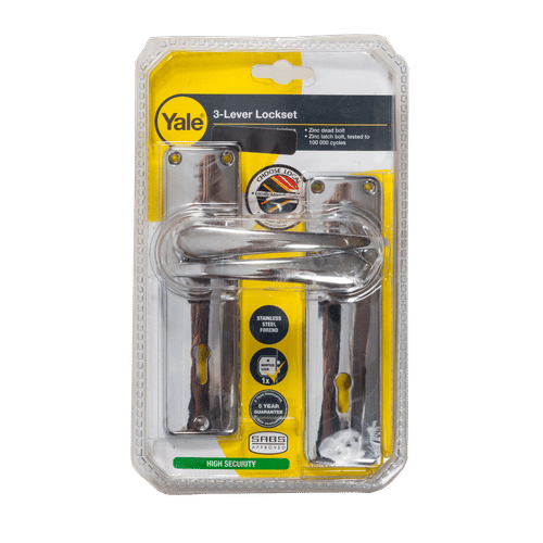 YALE INTERNAL DOORS 3L MORTISE LOCKSET