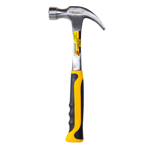 FORGE 1 PIECE STEEL 560g CLAW HAMMER
