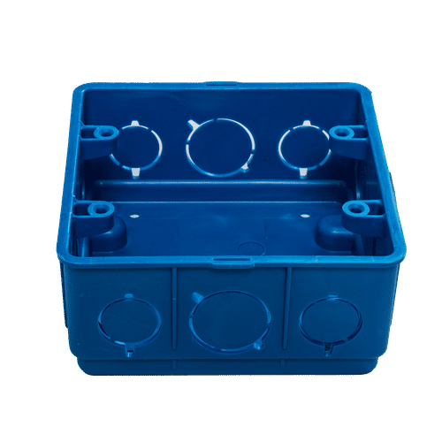  CLUSTERLOC FLUSH 4x4 PVC CONDUIT BOX 
