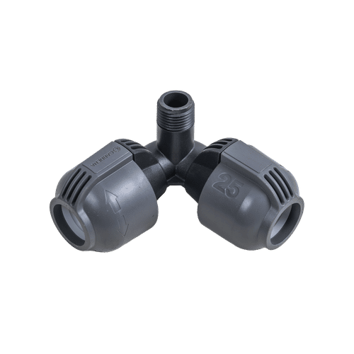 GARDENA MDS 25mm ½" ANGLED L-PIECE CONNECTOR 