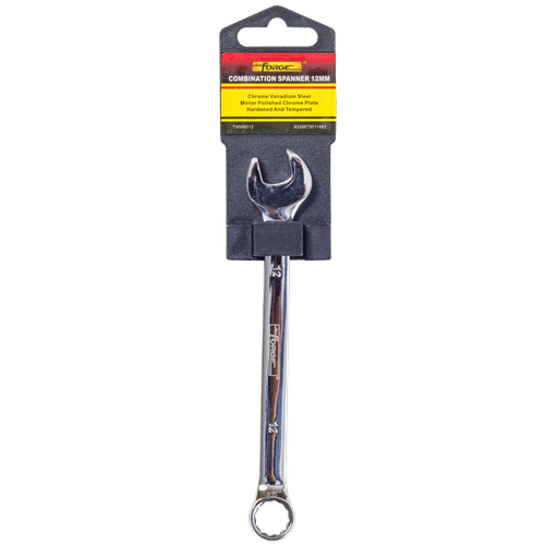 FORGE CRV POLISHED 12mm COMBINATION SPANNER