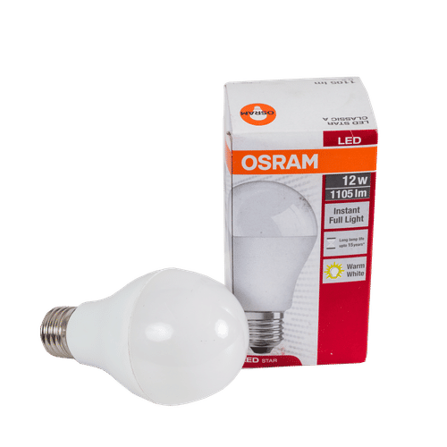 OSRAM WARMWHITE E27 12w LED LAMP