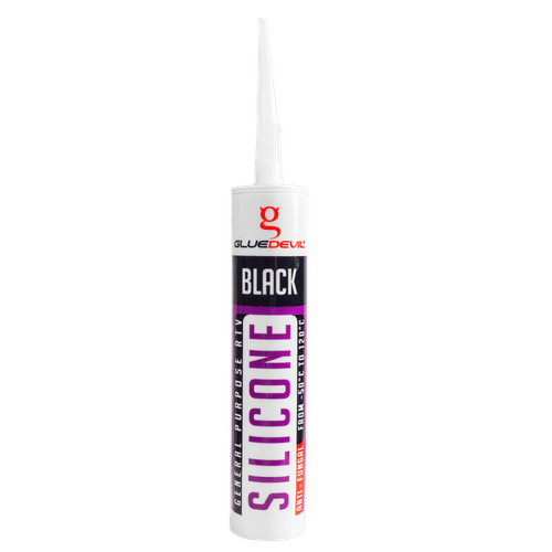GLUEDEVIL GD7 BLACK 260ml SILICONE SEALANT