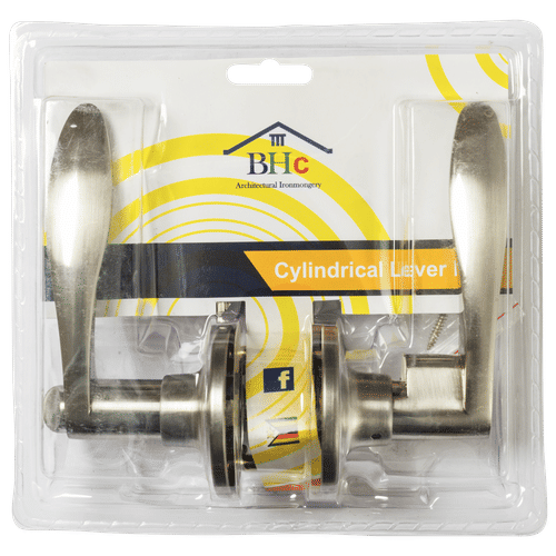 BHC CHROME CYLINDRICAL LEVER LOCK