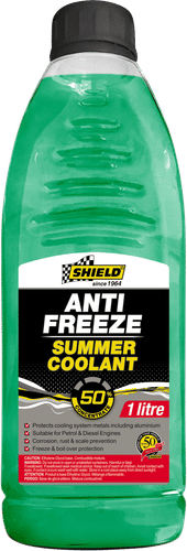 SHIELD GREEN 1Lt ANTI FREEZE SUMMER COOLANT