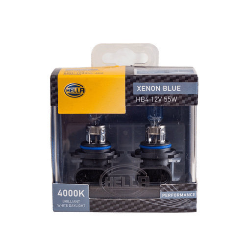 HELLA HB4/9006 XENON BLUE 12v 55w BULB SET