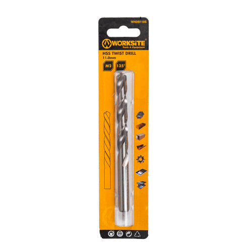 WORKSITE M2 11x142mm HSS DRILL BIT
