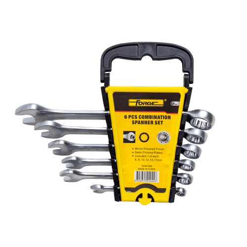 FORGE 6 PIECE COMBINATION SPANNER SET