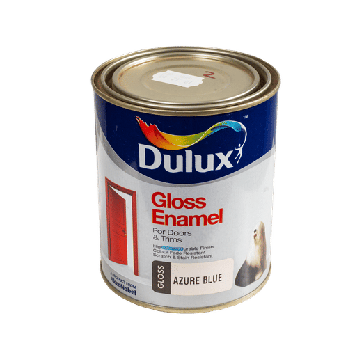 DULUX GLOSS ENAMEL AZURE BLUE 1Lt PAINT