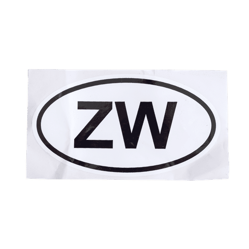 ZW ZIM WAGON SIGN