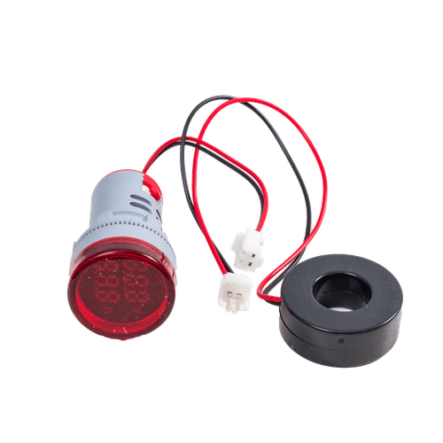 AC/DC ROUND LED DISPLAY 100a 50-500vac
AMMETER & VOLTMETER