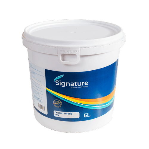 SIGNATURE CEILING PVA WHITE 5Lt PAINT