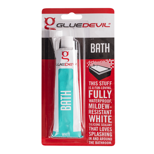 GLUEDEVIL WHITE 90ml  BATH SILICONE SEALANT