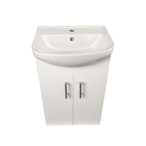 CERAMIC INDUSTRIES WHITE DOUBLE DOOR 460x356mm VANITY BASIN