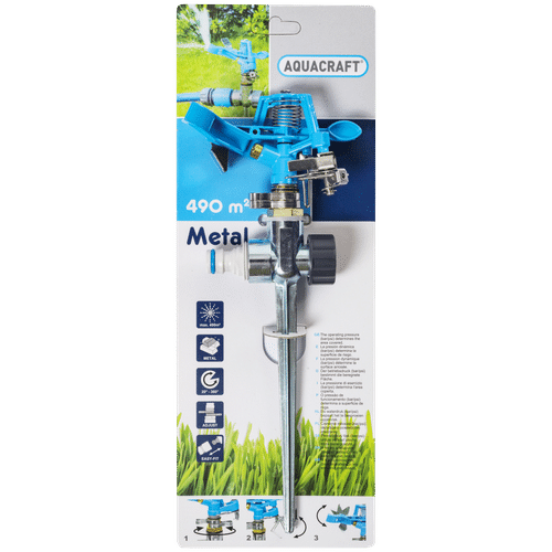 AQUACRAFT 270070 HEAVY DUTY METAL IMPULSE SPRINKLER