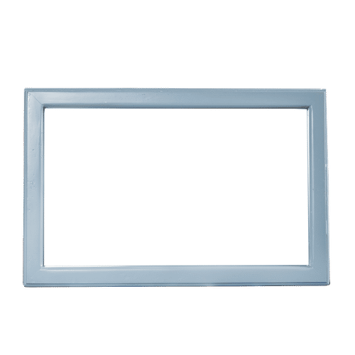 GREY 285x430x430x3mm FRAMED MIRROR