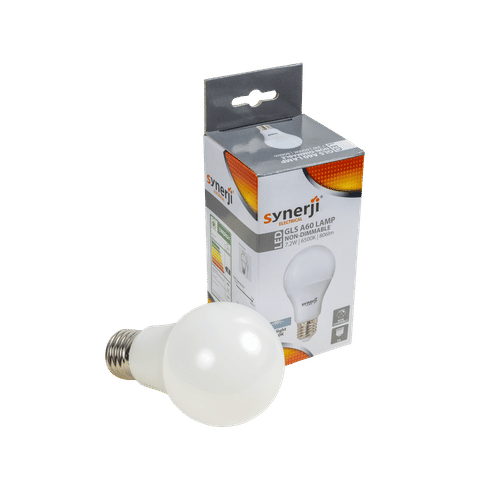 SYNERJI DAYLIGHT NON-DIMMABLE A60 GLS E27 7.2w LED LAMP