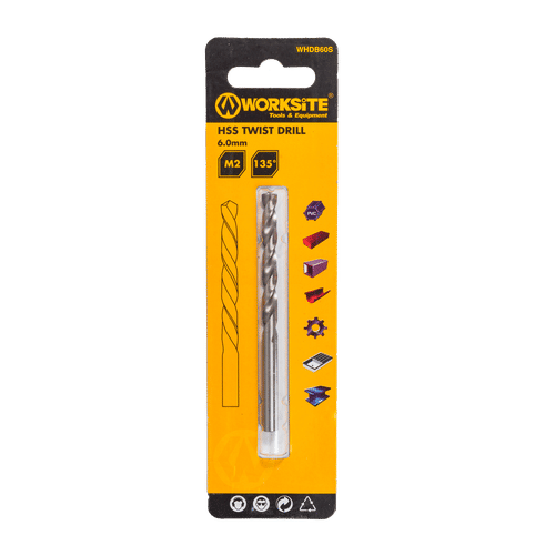 WORKSITE M2 6x93mm HSS DRILL BIT