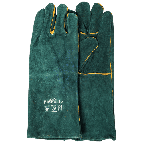 PINNACLE GREEN 200mm ELBOW PADDED GLOVE