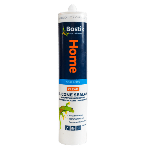 BOSTIK CLEAR 280ml HOME SILICONE SEALENT