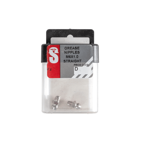 STRAIGHT 8mmx1.25 GREASE NIPPLE