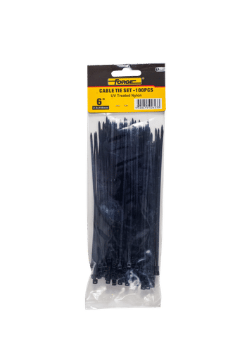 FORGE UV TREATED 2.5x150mm CABLE TIE 
