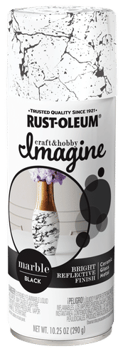 RUSTOLEUM BLACK 340g MARBLE SPRAY PAINT