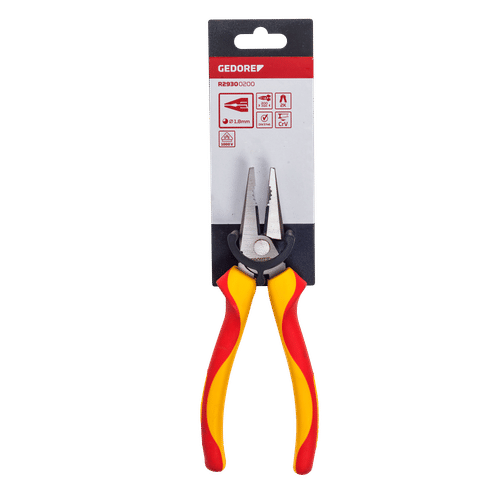 GEDORE RED 200mm VDE COMBINATION PLIERS