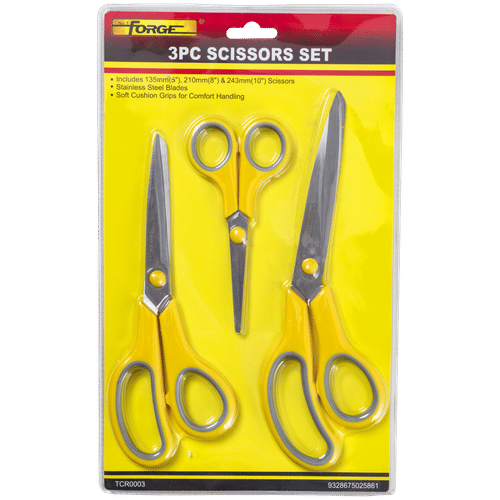 FORGE 3 PIECE SCISSORS SET