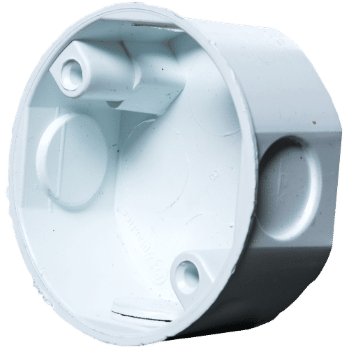 PVC 20mm CONDUIT ROUND BOX