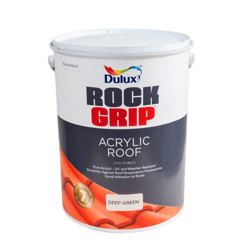 DULUX ROCKGRIP ACRYLIC DEEP GREEN 5Lt ROOF PAINT