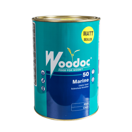 WOODOC 50 MARINE MATT CLEAR 5Lt EXTERIOR SEALER