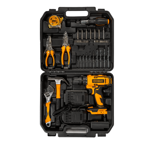 WORKSITE 20v CORDLESS DRILL KIT